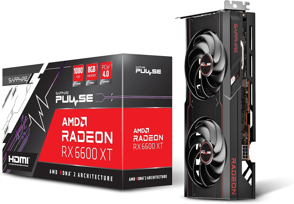 AMD Radeon RX 6600 XT Gaming Graphics Card with 8GB GDDR6 W125162