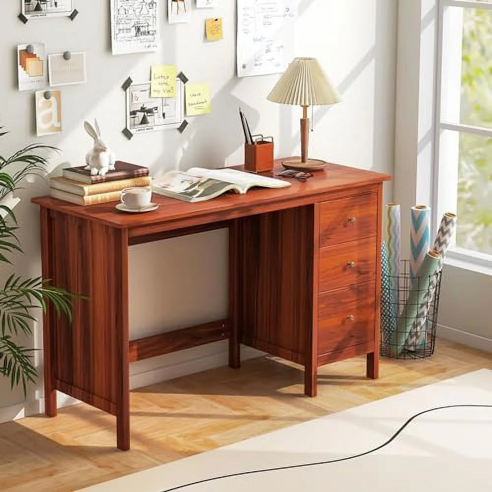 Black Desk with Drawers I947