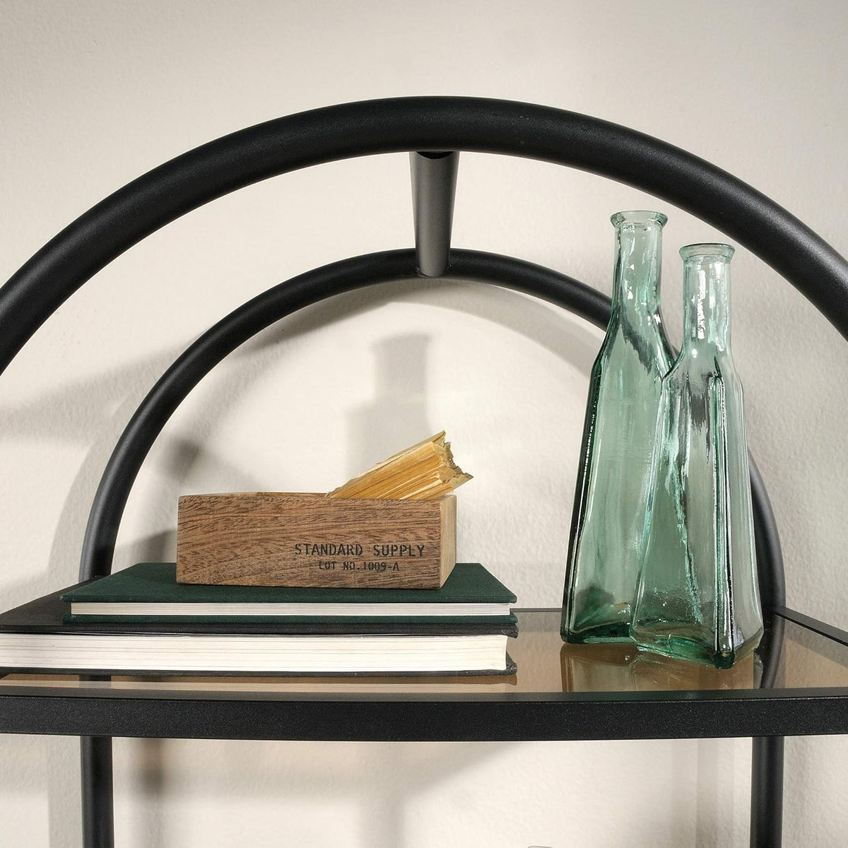 Black Open Shelving D797725