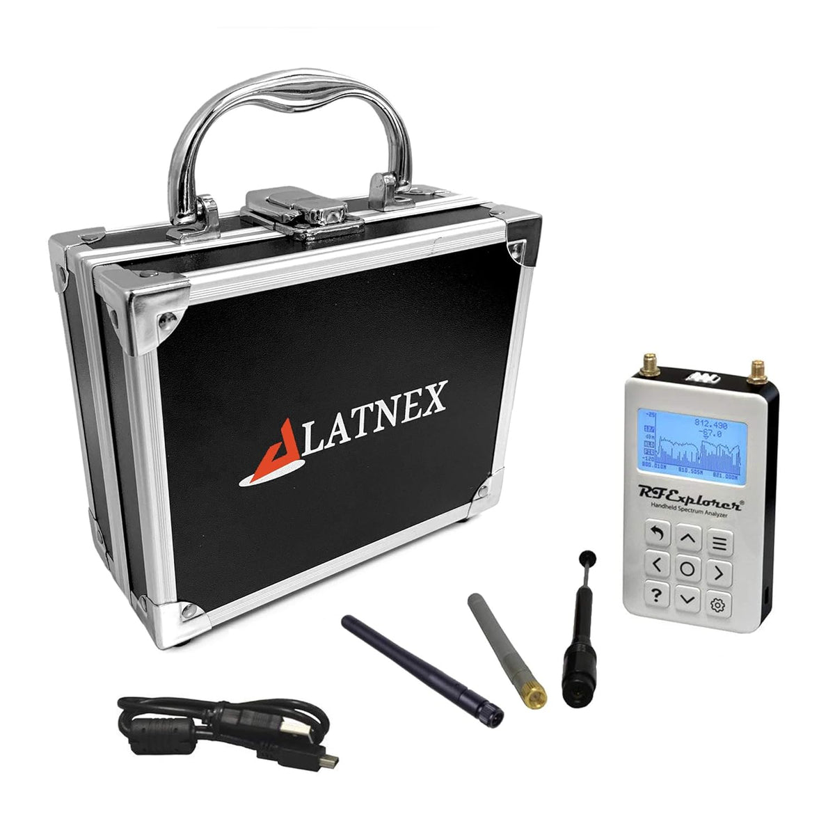 6G Combo Plus Slim Spectrum Analyzer with Aluminum Carrying Case G10167
