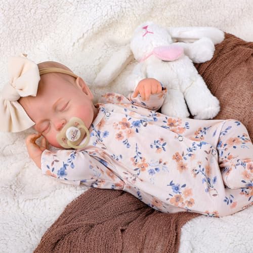 20 Inch Soft Body Realistic Newborn Baby Dolls with Clothes and Toy Accessories G468754