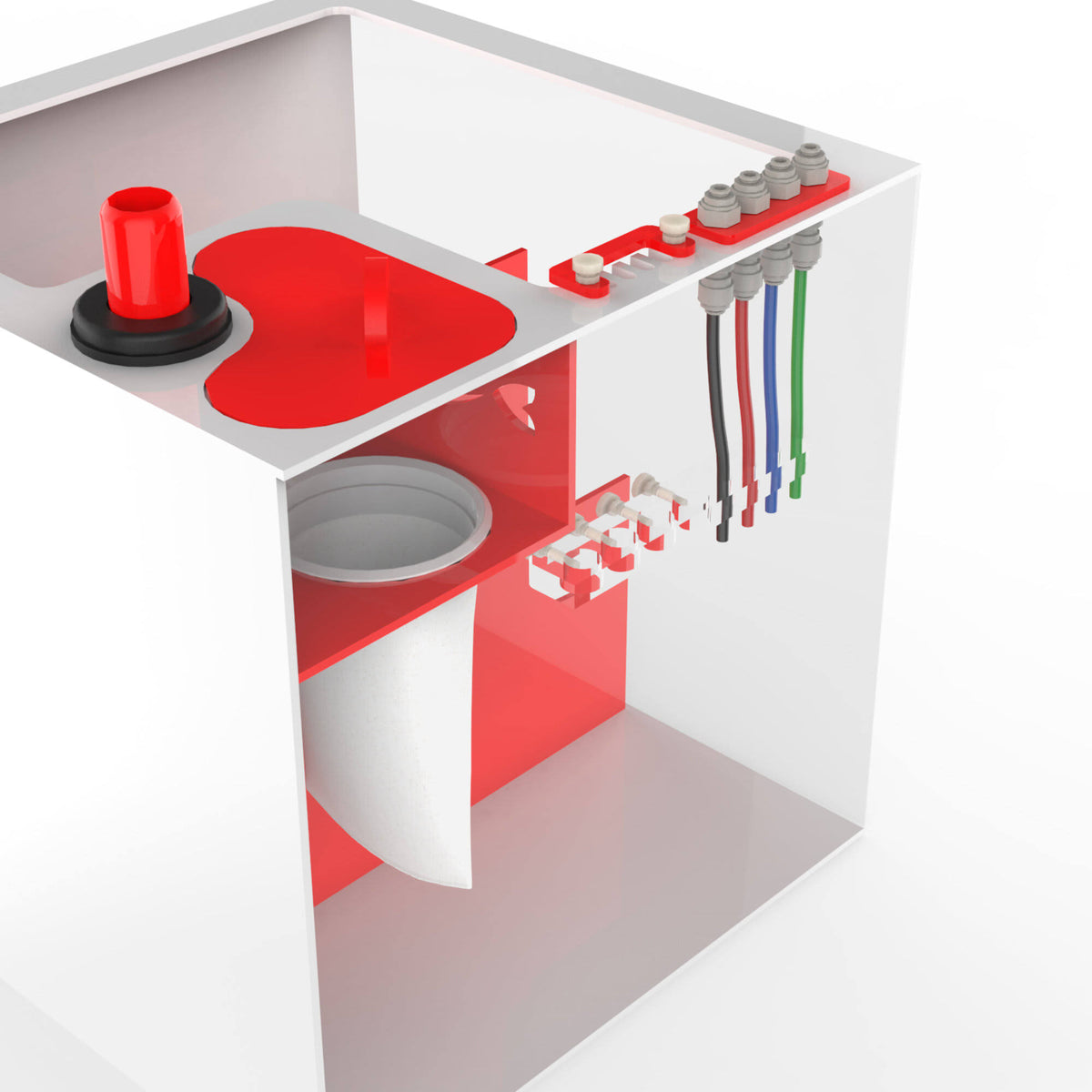 Red Flex 4-in-1 Sump W78031