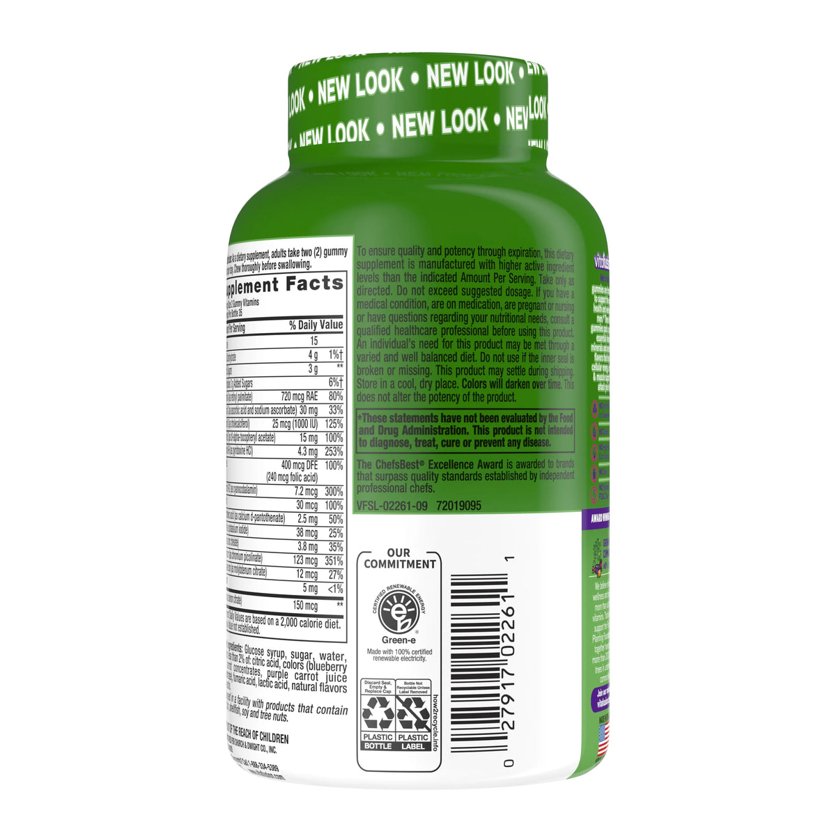 70 ea Pack of 6 Multivitamin Gummy Z9900