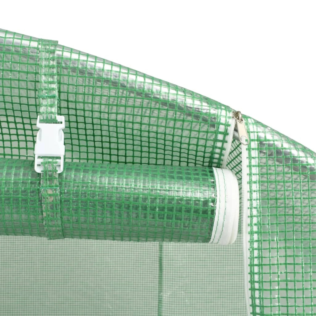 Outdoors Tent Supplies 387.5 Ft² With Windows Door Steel Heavy Duty O555
