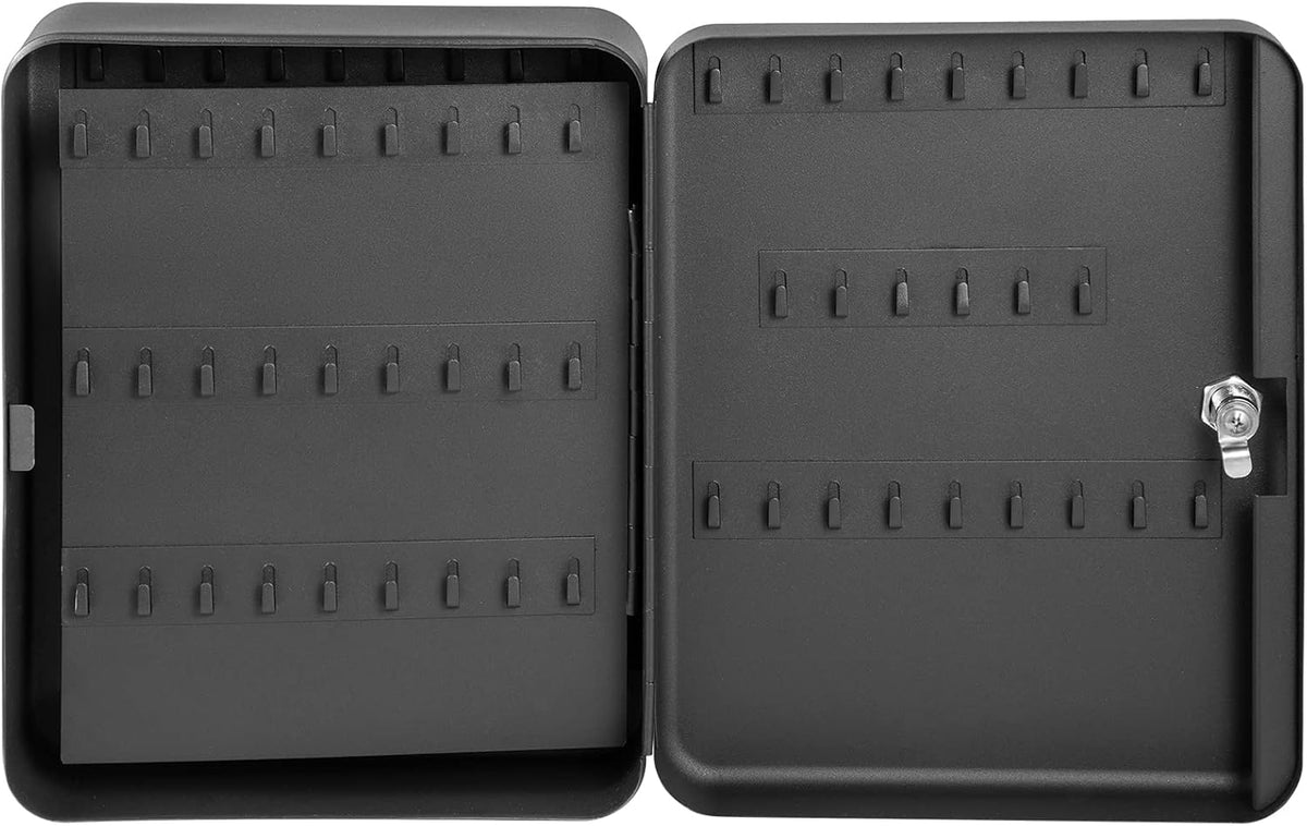 Black Steel Wall Mounted Key Cabinet with Lock (120 positions) F20175
