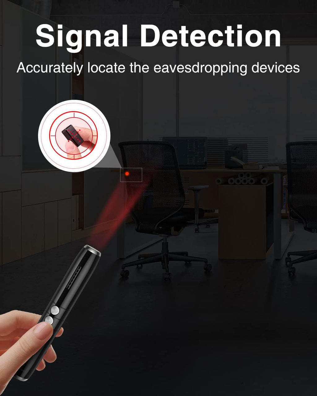 Hidden Camera Detector with 3 Modes, 5 Levels Sensitivity O1249
