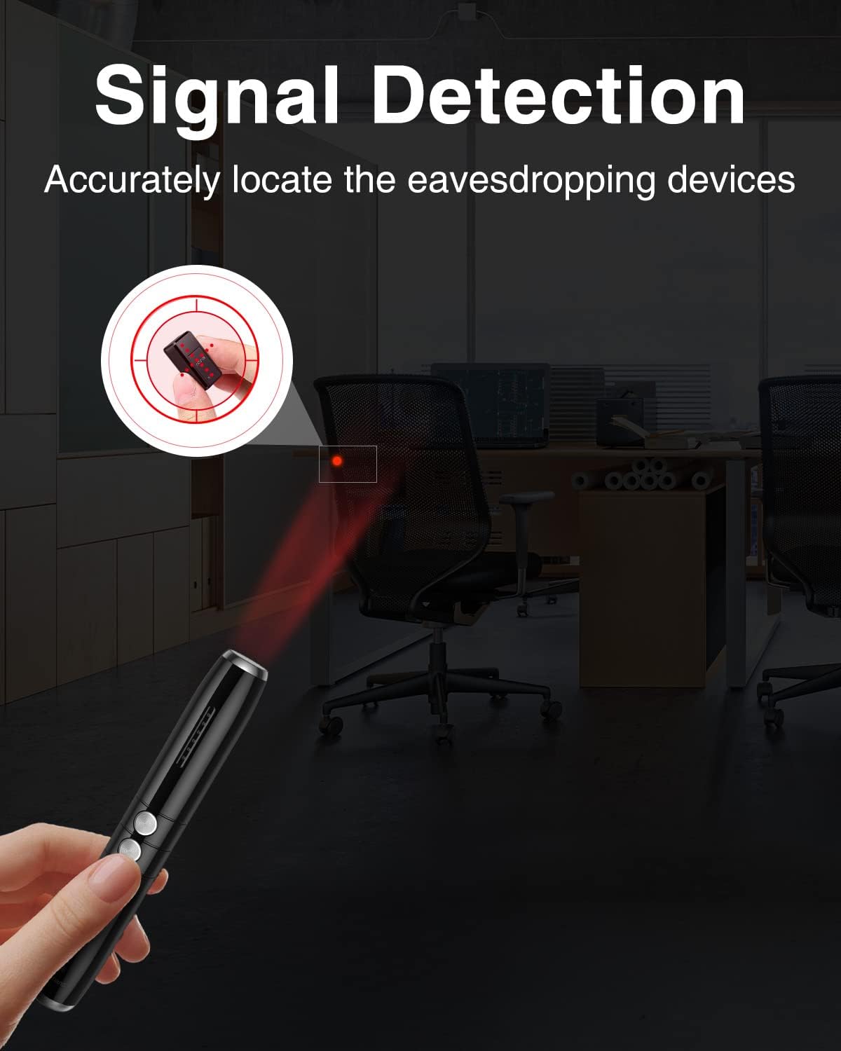Hidden Camera Detector with 3 Modes, 5 Levels Sensitivity O1249