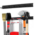 Heavy Duty Steel Wall Mounted Tool Storage Organizer with 6 Removable Hooks and 3 Board S10538