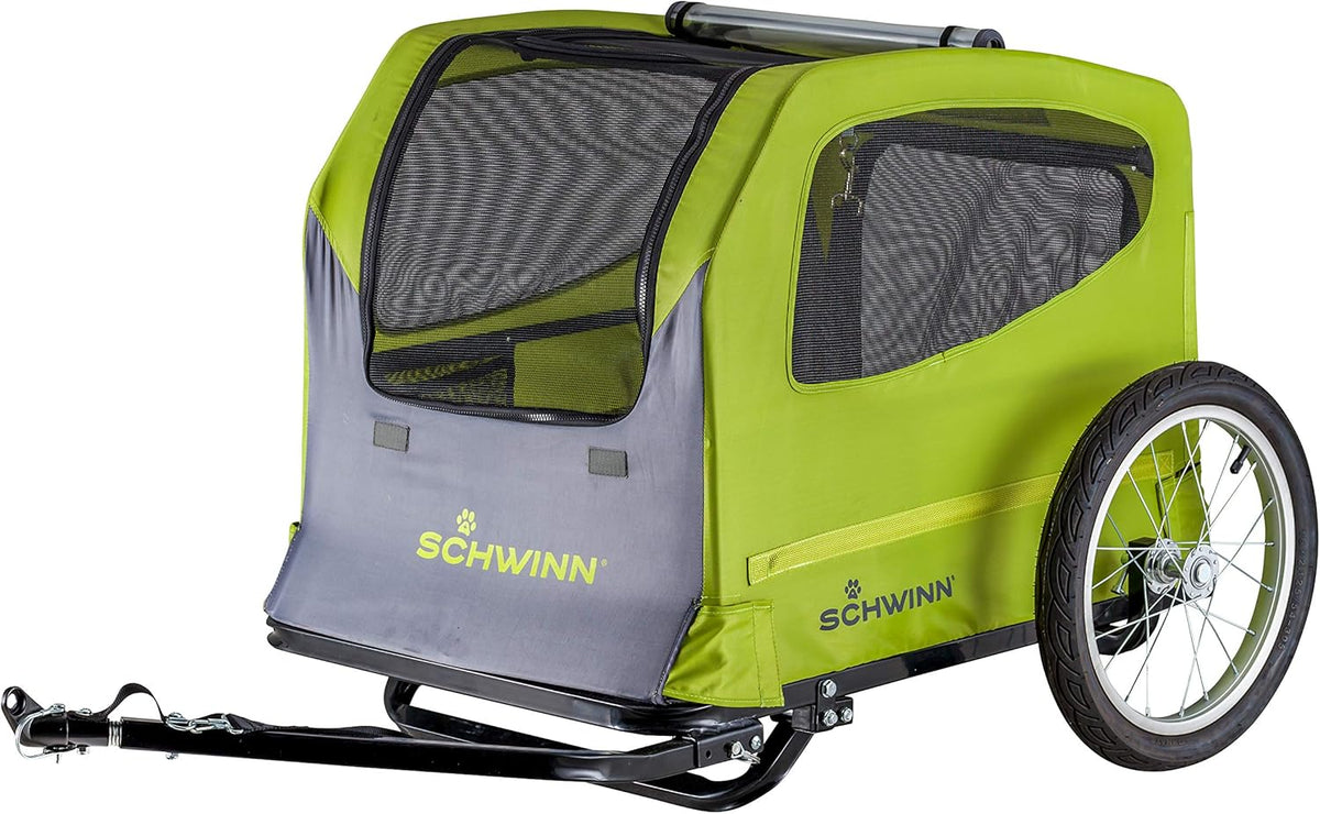 Folding Pet Bike Trailer with Quick Release Wheels M861706