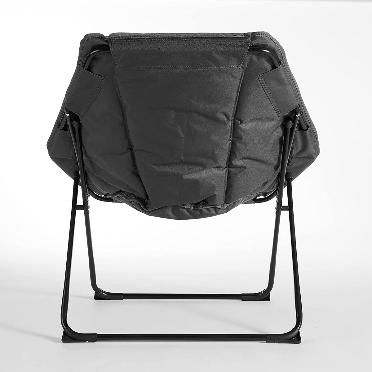 Grey Micromink Folding Chair Y340