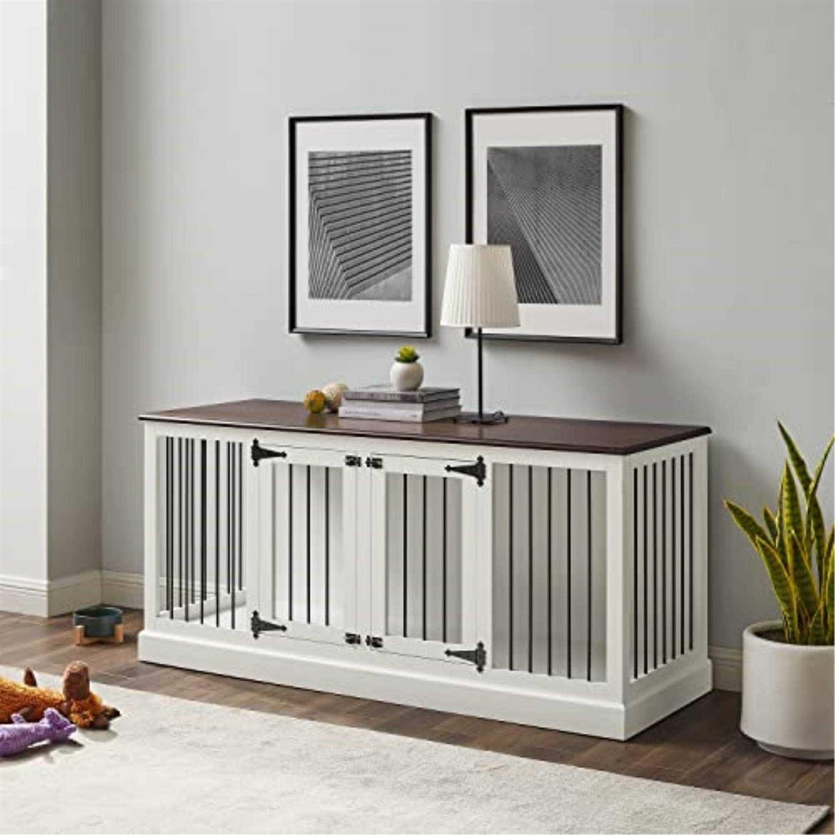 Medium Credenza Pet Crate I849