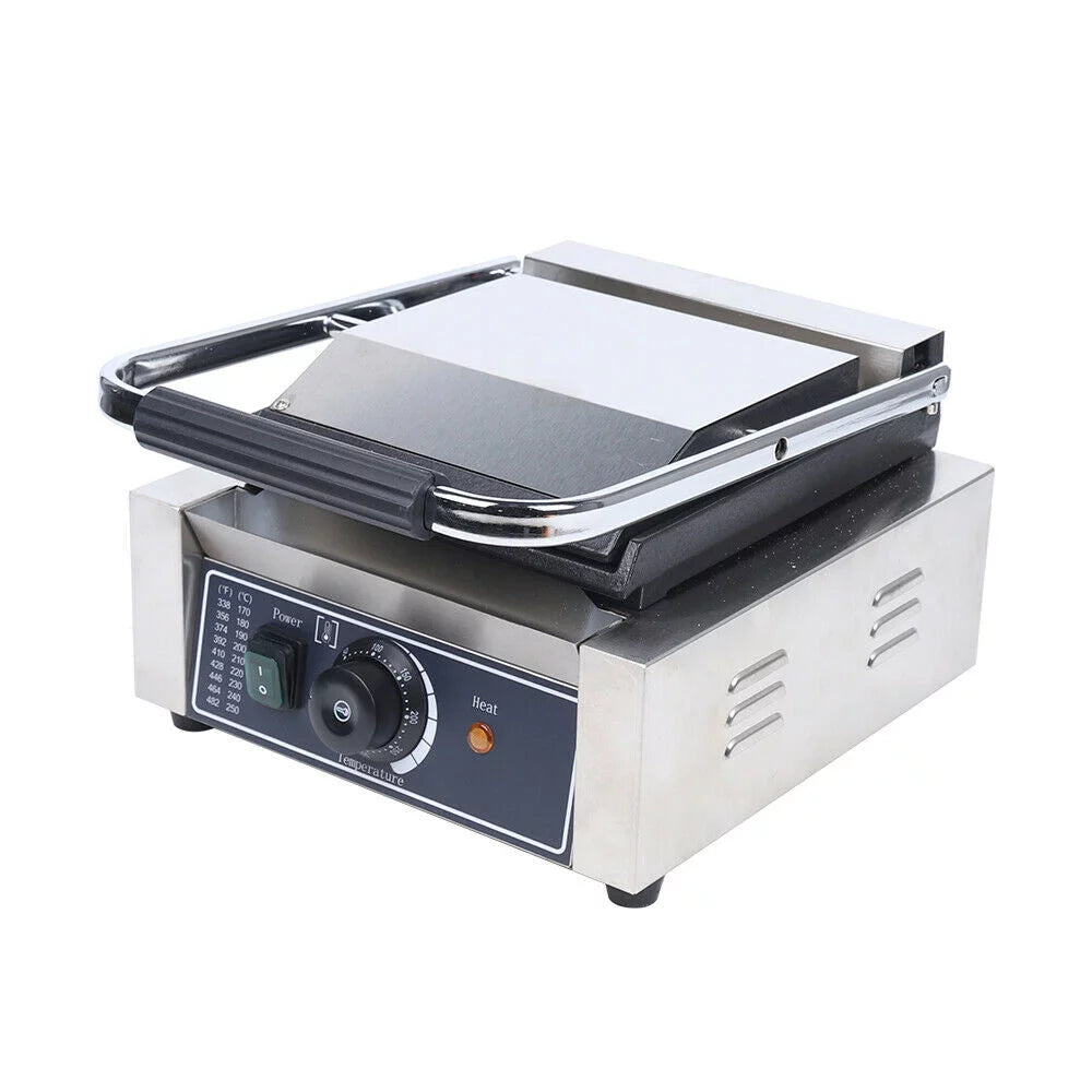 1.8KW Single Panini Press Sandwich Maker J522