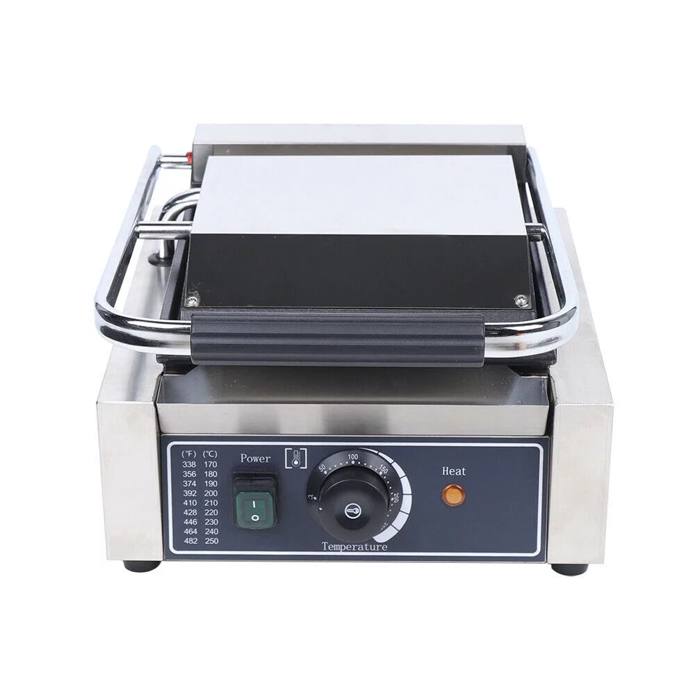 1.8KW Single Panini Press Sandwich Maker J522