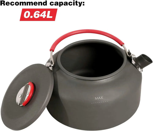 0.8L Small Camping Kettle with Carrying Bag K71985