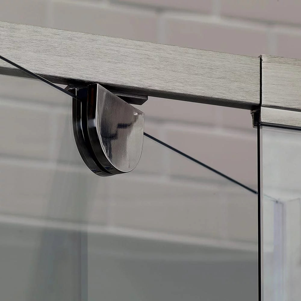 Five Panel Alcove Shower Wall Kit - Slate P3952