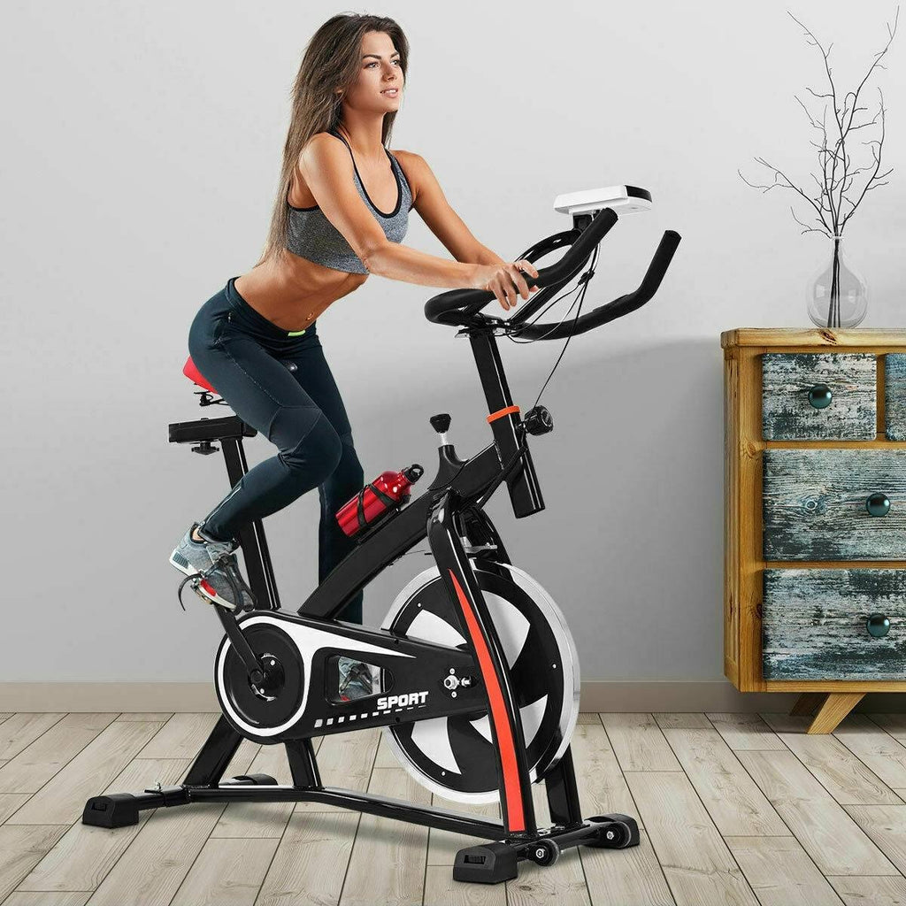 Black Adjustable Exercise Bike S848