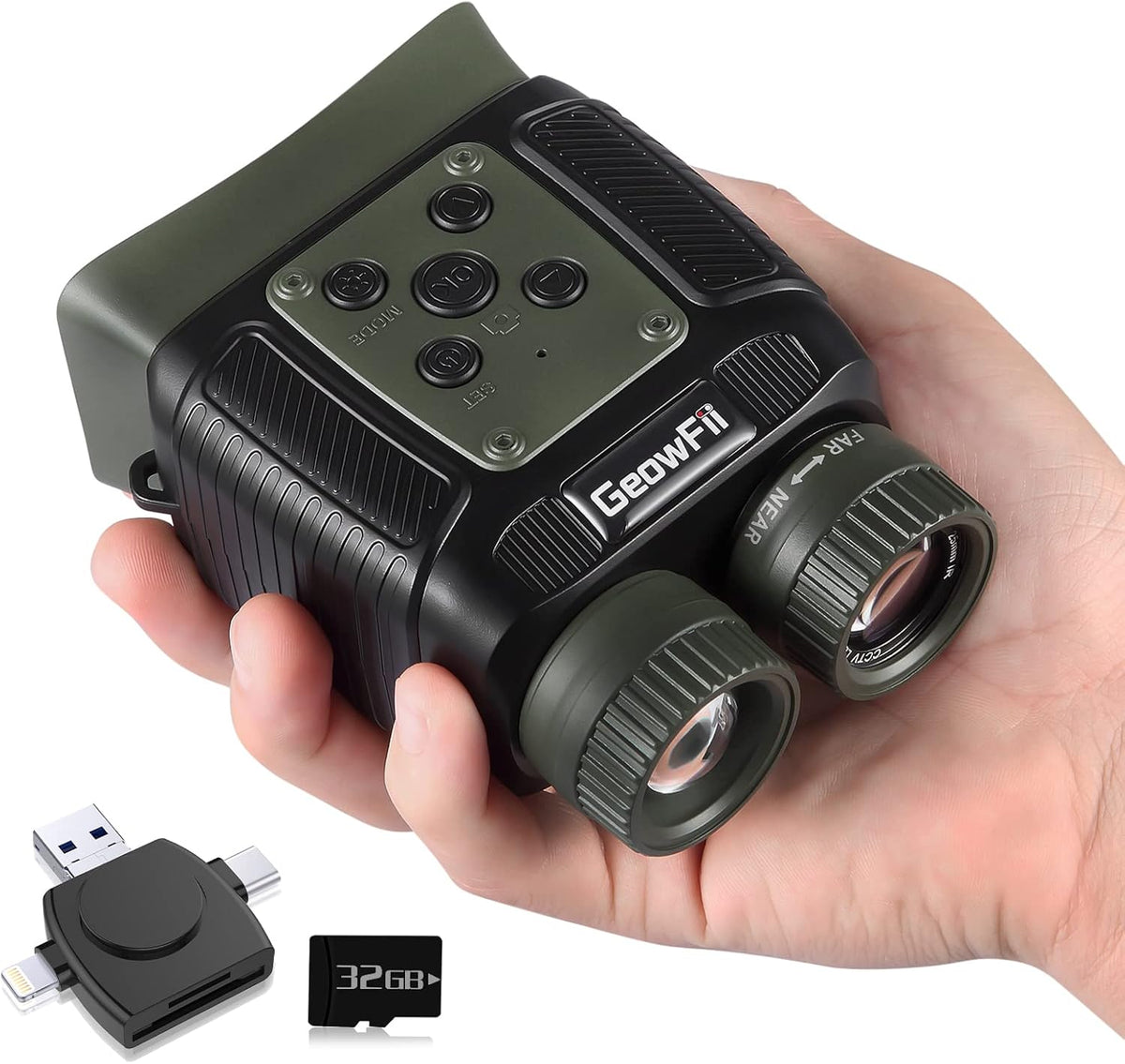 Mini Digital Night Vision Binoculars with 8X Digital Zoom Q354916