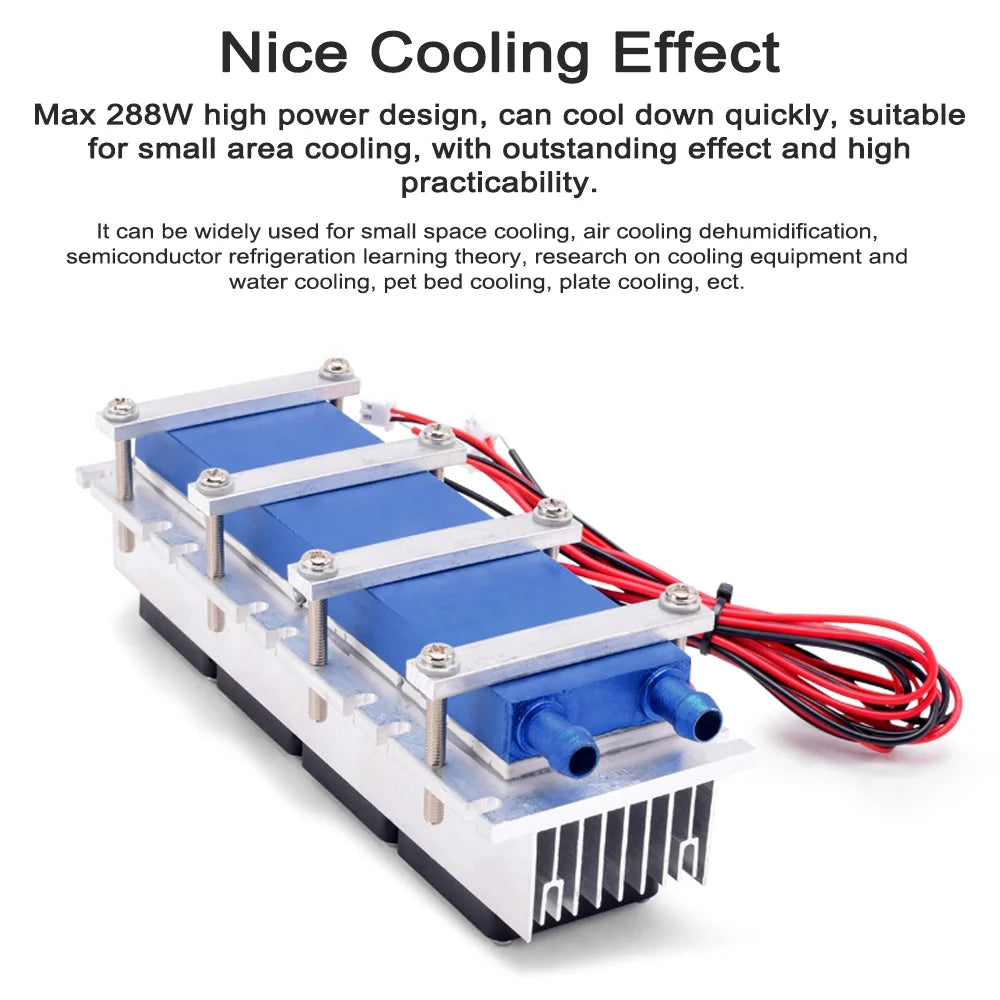 12vdc 30a Semiconductor Diy Kit Peltier Cooler C89033