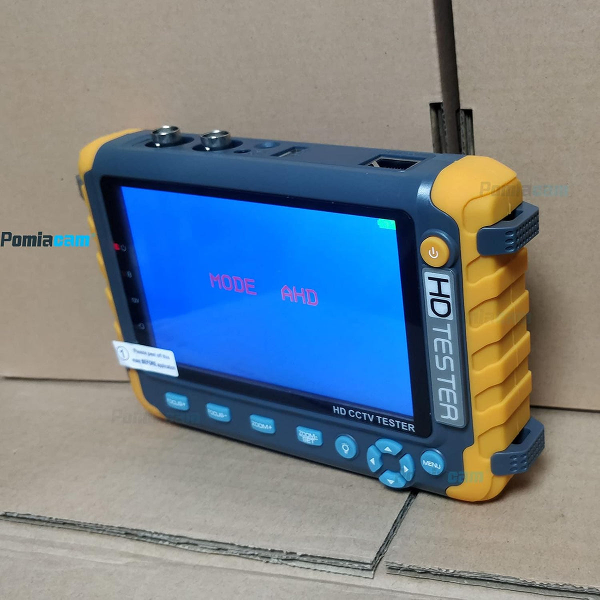 5 Inch 8MP AHD CCTV Monitor Camera Tester F324