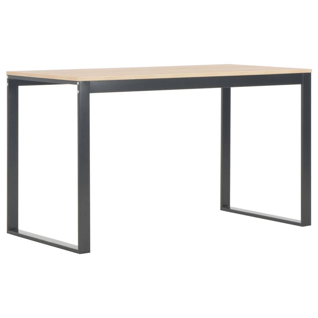 Black and Oak Computer Desk W710