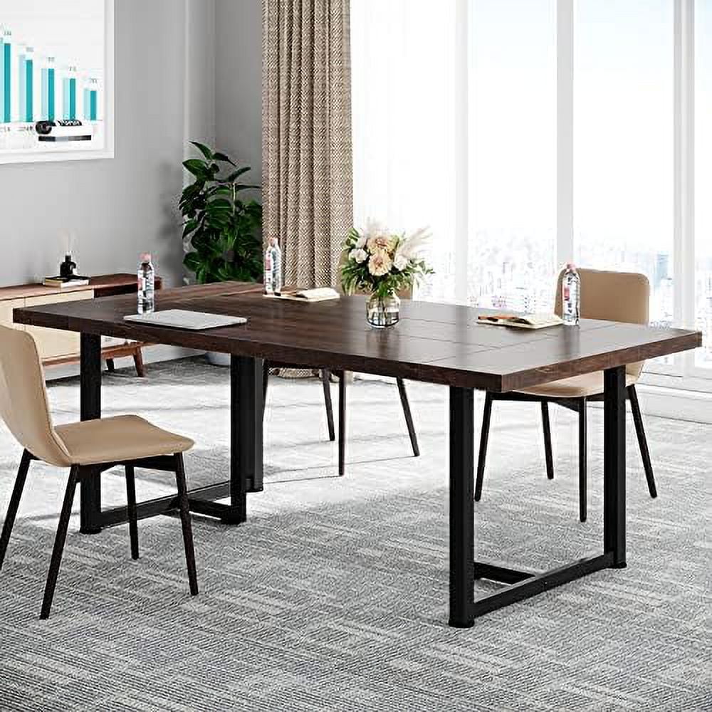 Brown Wooden Executive Desk K9524