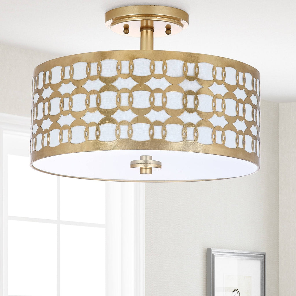 Gold Flush Mount Light Z9351