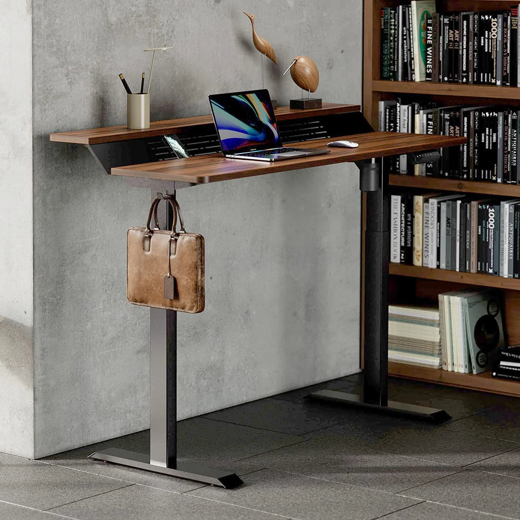 Electric Height Adjustable 55x24 Inches Standing Desk C801