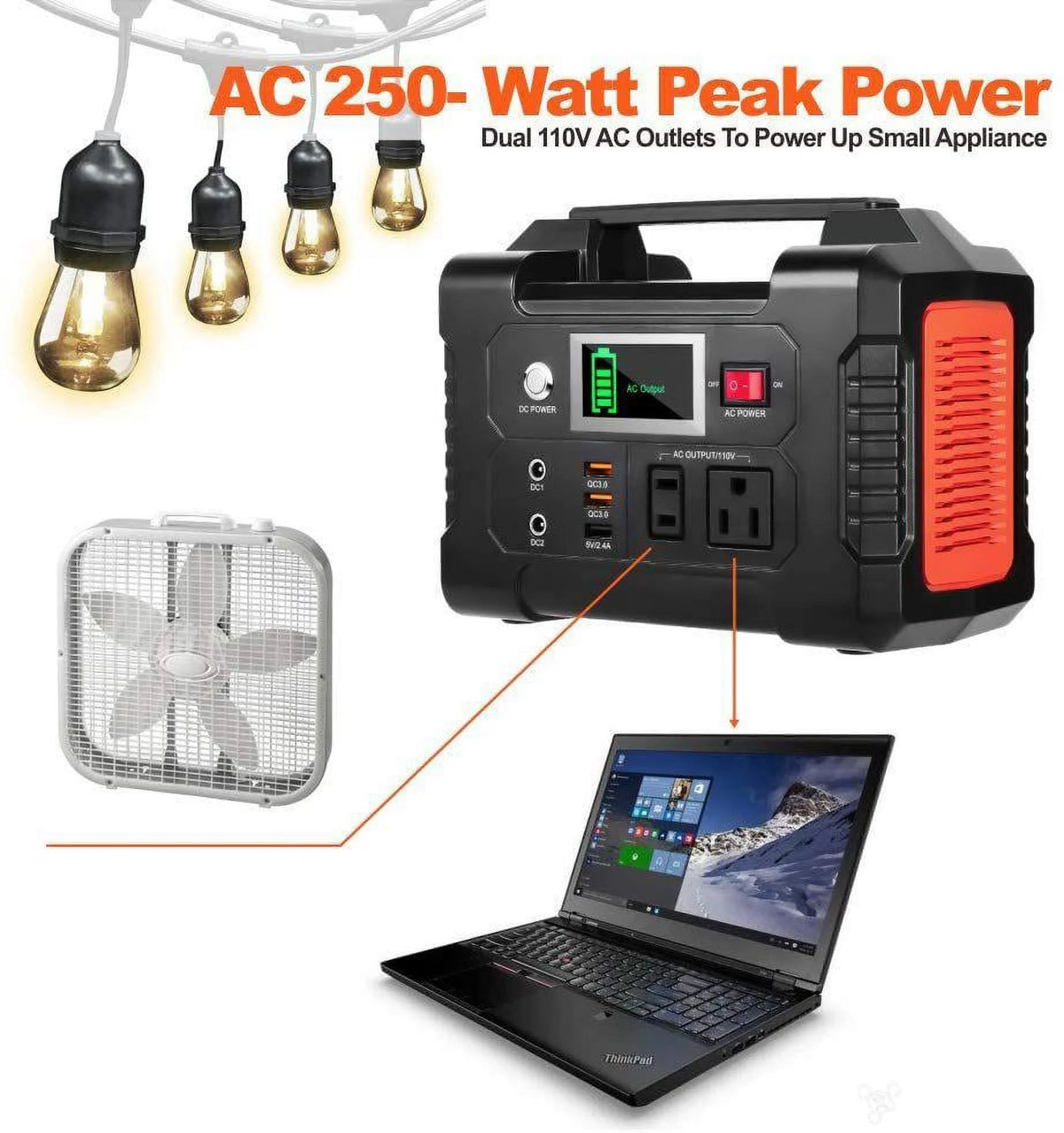 200W Portable Power Station W127732
