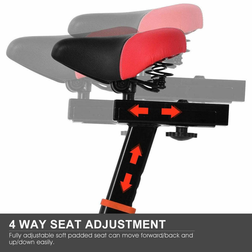 Black Adjustable Exercise Bike S848