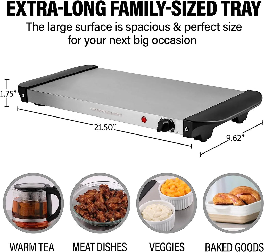 Silver Electric Warming Tray R37821