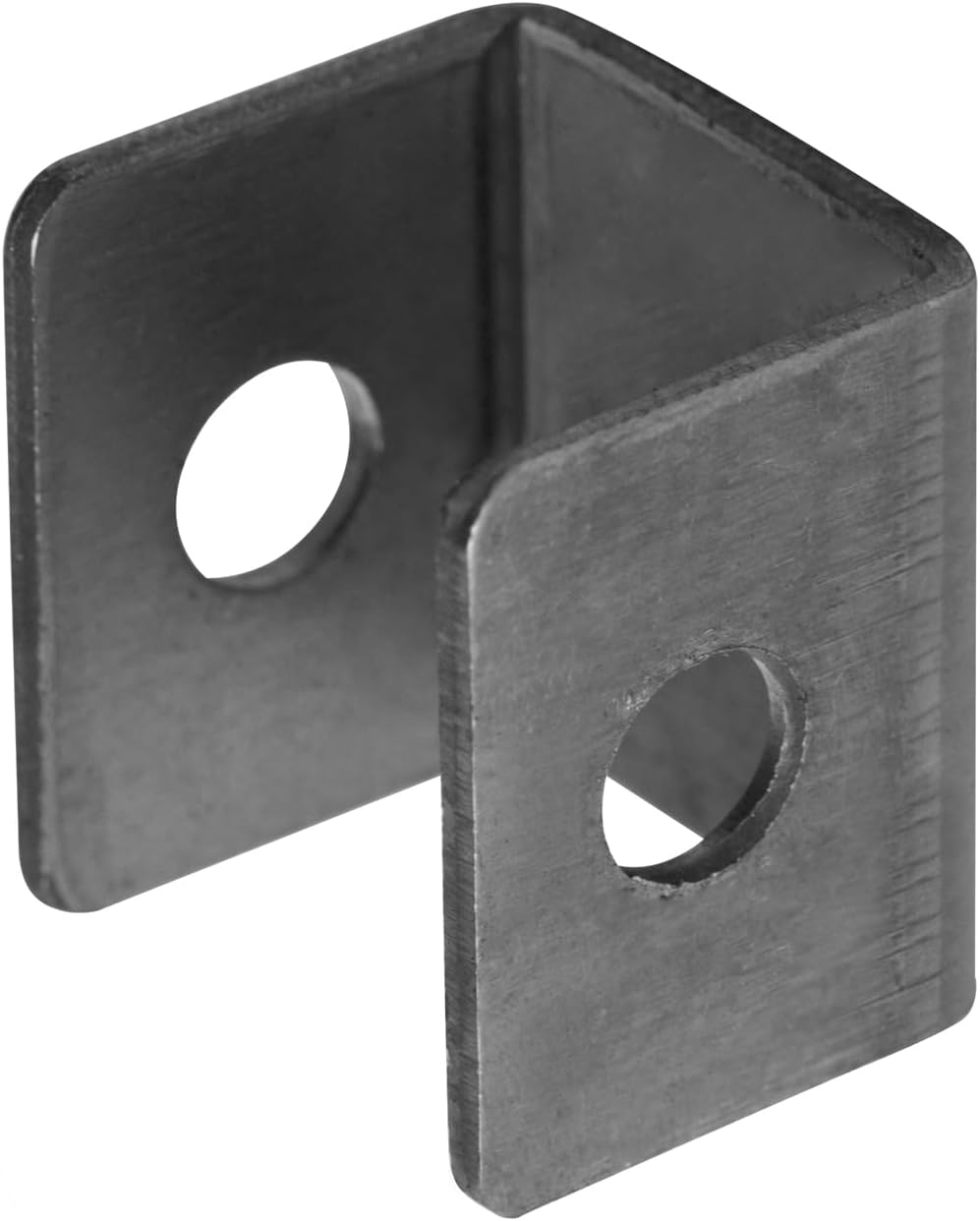 20 Pcs Weldable U Bracket with 2 Holes, Stamped Carbon Steel, Thickness 1.9 mm Y785360
