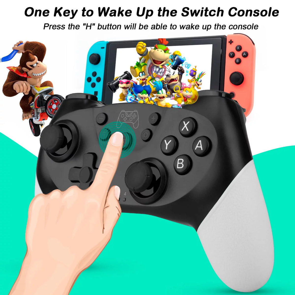 Wireless Controller for Nintendo Switch F163