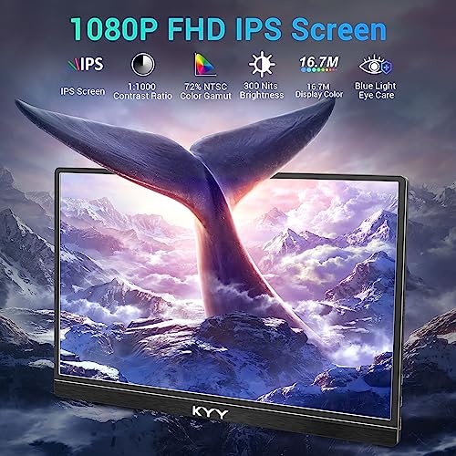 15.6'' FHD 1080P USB C HDMI IPS Portable Monitor G735