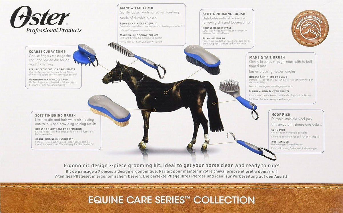 7-Piece Blue Grooming Kit F9188