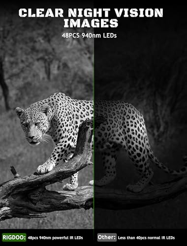 4K 48MP Night Vision Trail Camera D857