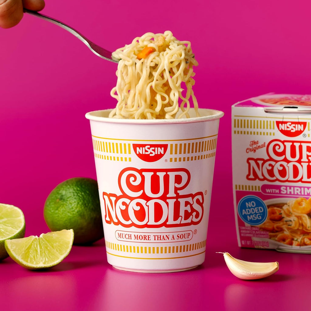 Cup Noodles Soup Shrimp Flavor 2.25 oz (case of 12) J128