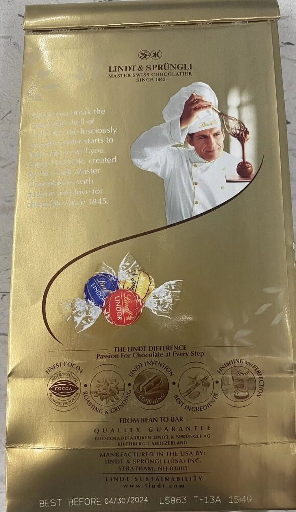 5.1 oz Assorted Chocolate Truffles 5 Pack C652336