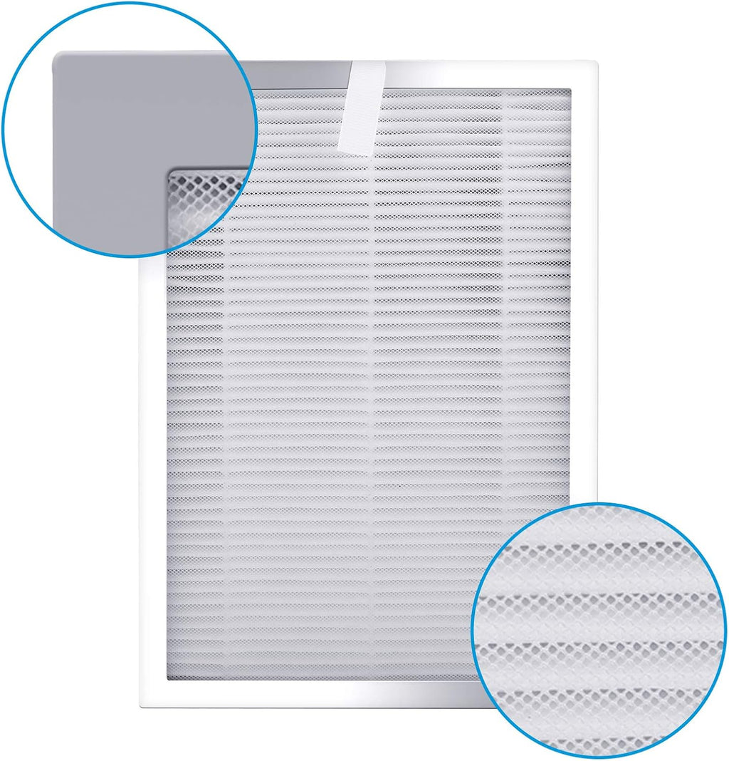 4 Pack H13 True HEPA Activated Carbon Replacement Filters R8271