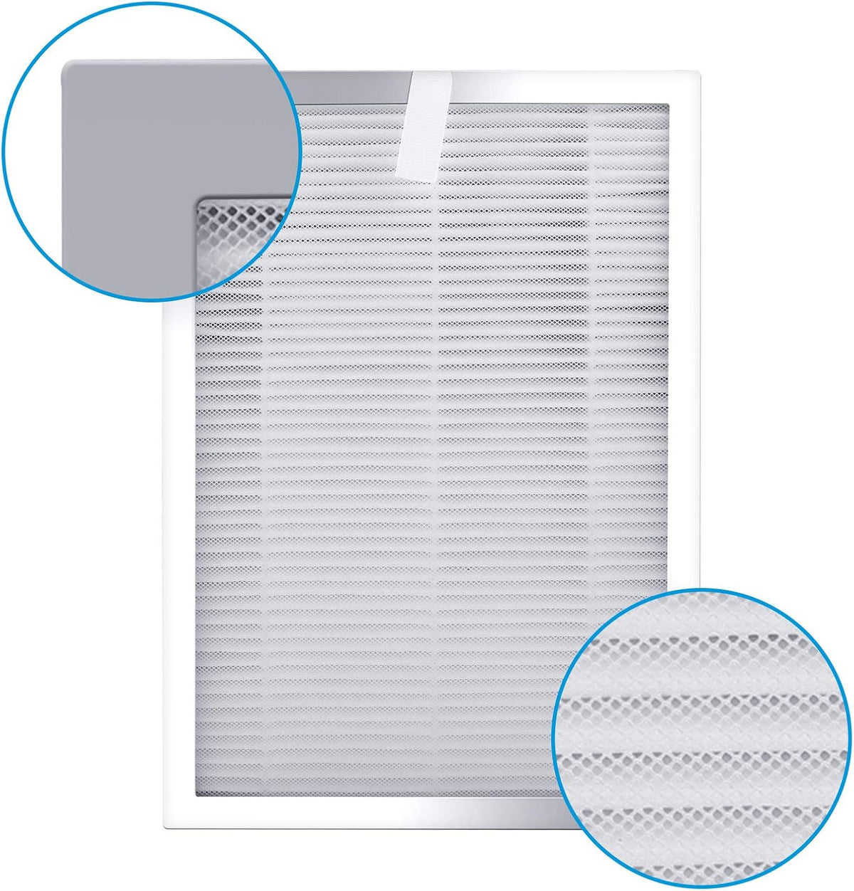 4 Pack H13 True HEPA Activated Carbon Replacement Filters R8271
