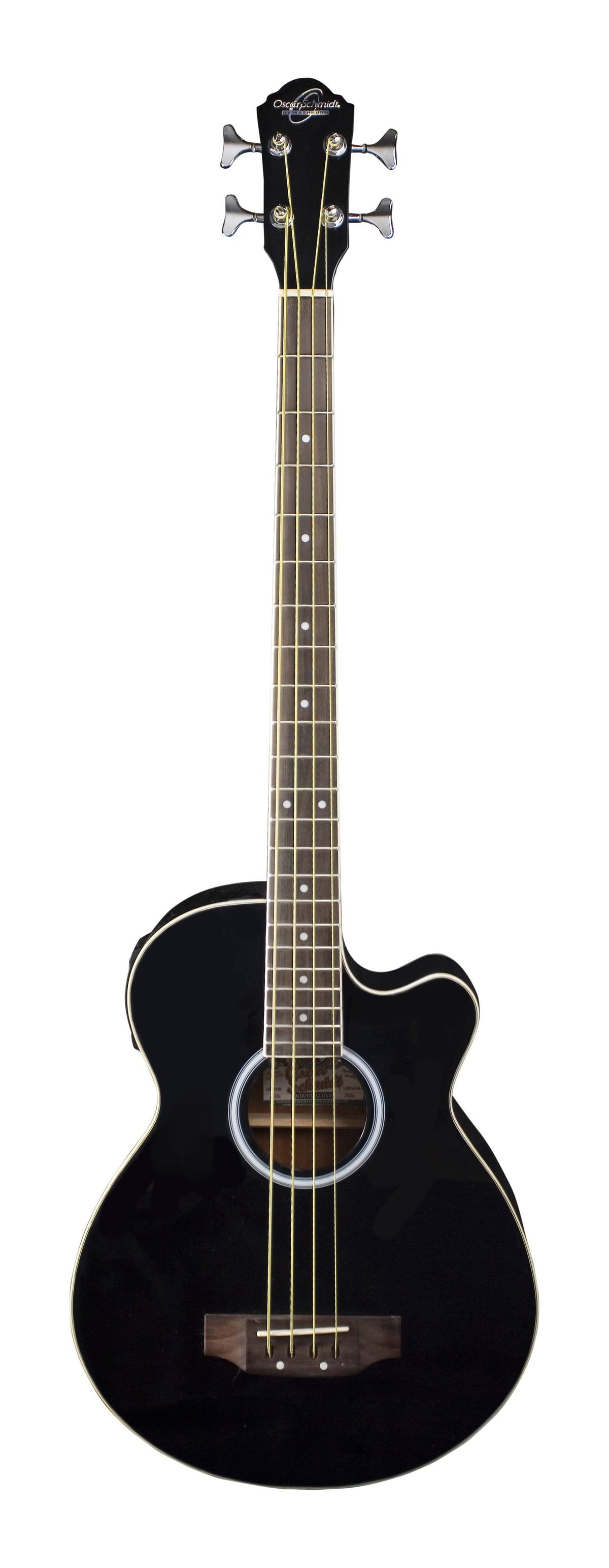 Black Acoustic Electric Bass G479