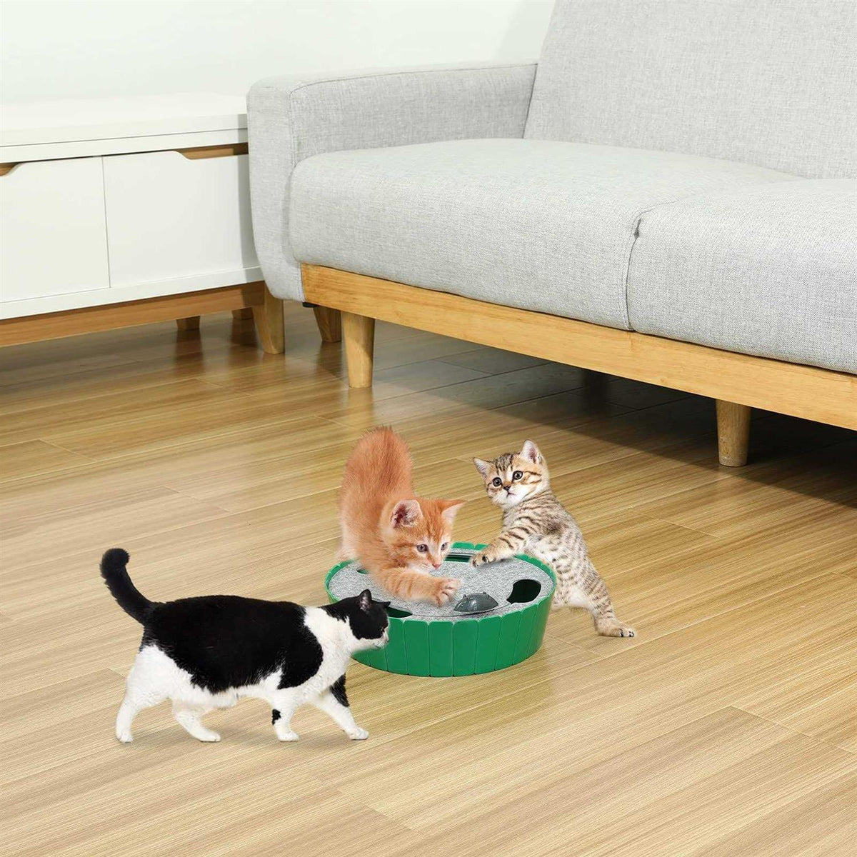 Interactive Cat Toy with Running Mouse N90694