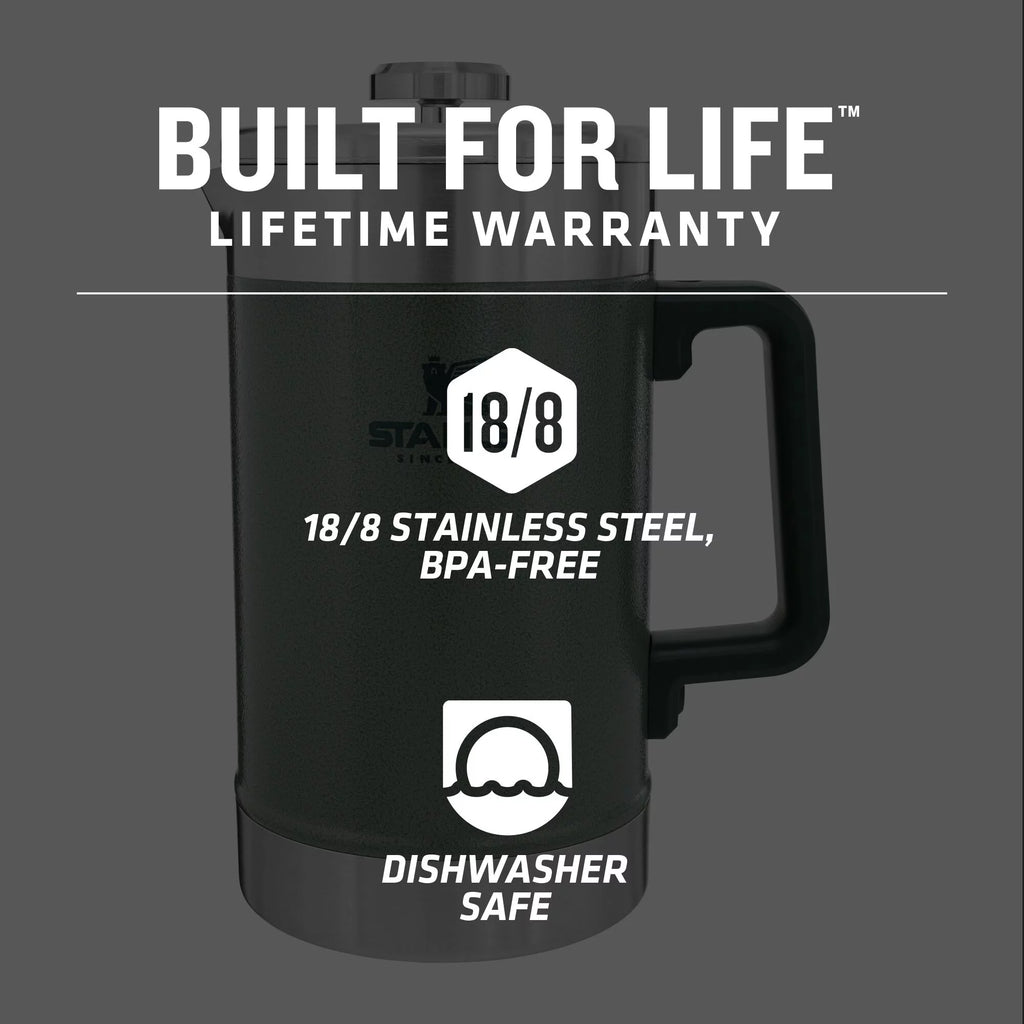 48 oz Stainless Steel French Press G435