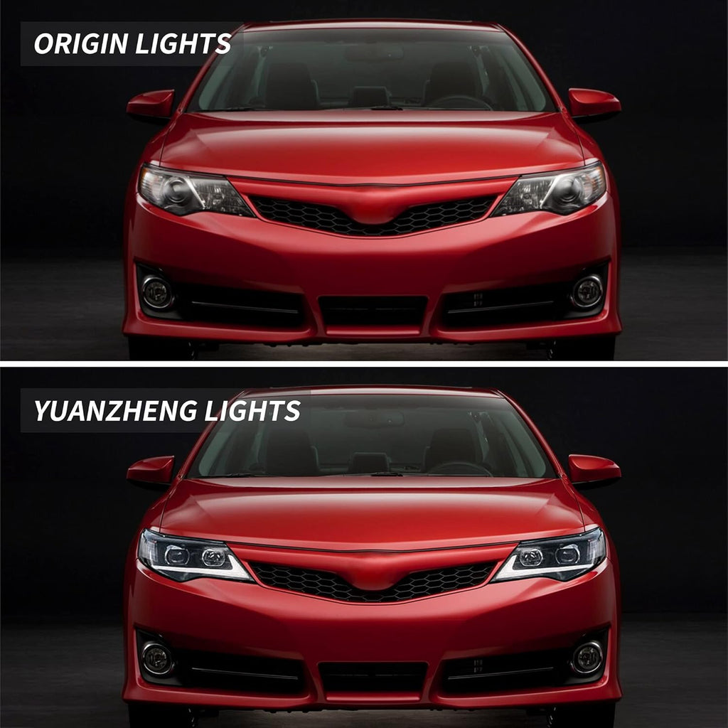 LED Projector Headlights with LED DRL & Halogen High Beam P4601