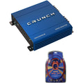1000W 2 Channel Car Amplifier + 4-Gauge Wiring Kit C157596