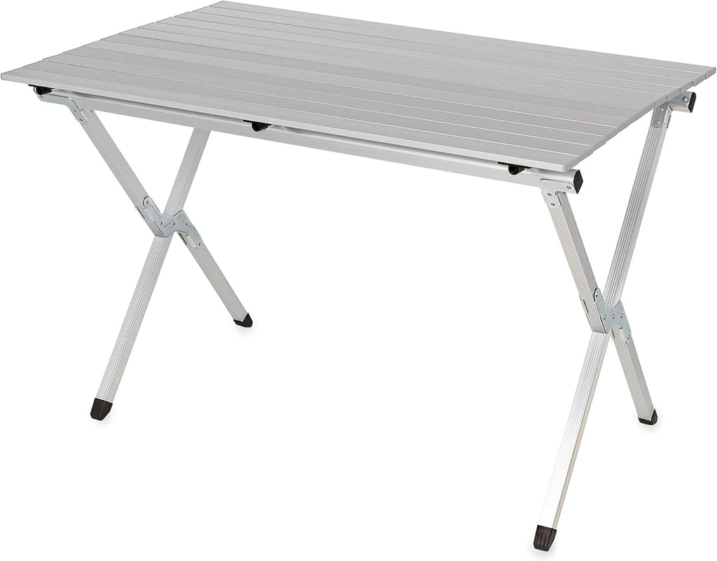 Aluminum Roll-Up Campsite Table with Carrying Bag V657790