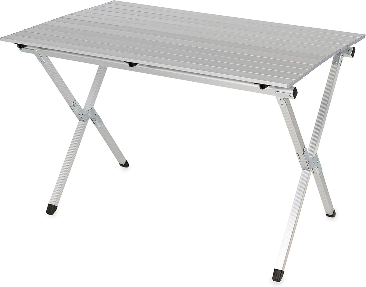 Aluminum Roll-Up Campsite Table with Carrying Bag V657790