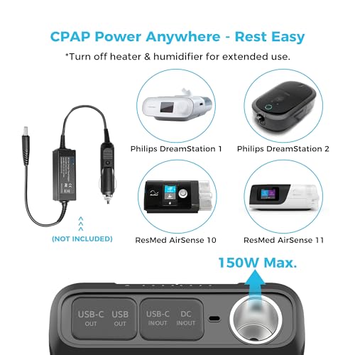 72000mAh 266Wh 12v Power Bank with 60W PD USB-C DC Wireless Charging Flashlight Y7481