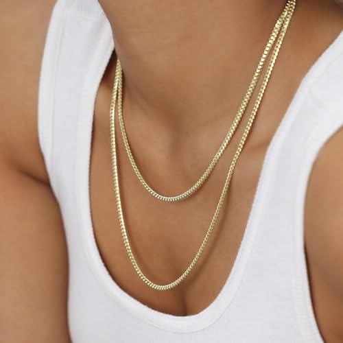 14k Yellow Gold Solid Miami Cuban Link Chain Necklace Y62592