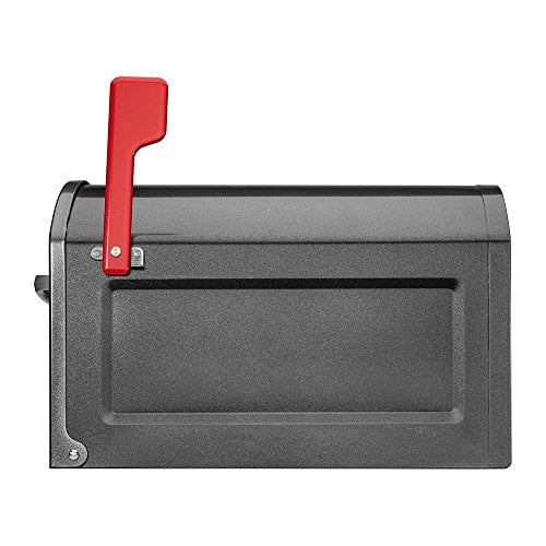 12 x 14 x 18.3 in. Galvanized Steel Post Mounted Mailbox V4618