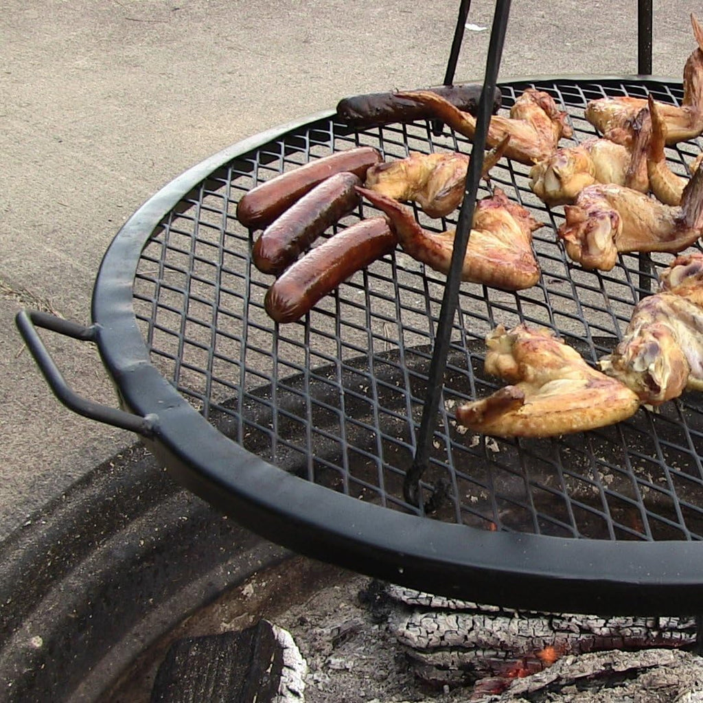 Round Heavy-Duty Steel Campfire Cooking Grate W854515